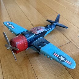 Vintage Hubley Kiddie Toy Metal Plane, Lancaster PA (LR)