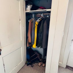 Closet Lot With LL Bean Coats, Bags And Other Items (hallway)