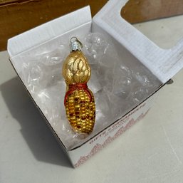 Old World Christmas Glass Corn Cob Christmas Ornament *55793* (Garage 2)