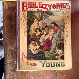 Bible Stories For The Young - Antique Book, 1896