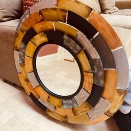 Gorgeous Multi Layered Metallic Wall Mirror (FR)