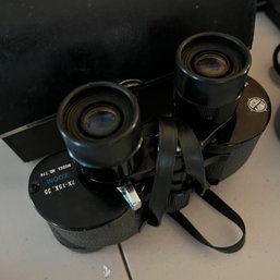 Vintage Swift Focus Binoculars With Case (LR)