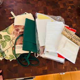 Aprons And Cheesecloth, Pastry Cloth And Pie Crust Bag (Main Level)