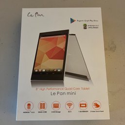 Le Pan Mini 8' Tablet - New In Box (LR)