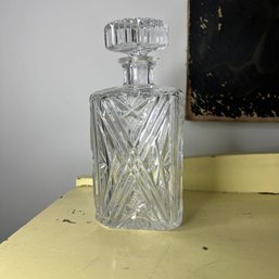 Vintage Cut Glass Decanter (Kitchen)