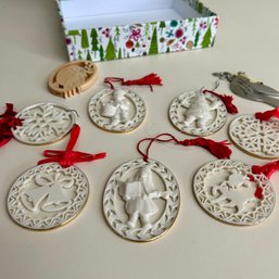 Vintage LENOX Christmas Ornaments (attic)