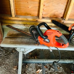 Black And Decker Electric Hedge Trimmer (Shed)
