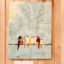 Pier 1 Birds On A Wire Wall Art 17'x24'  (porch)