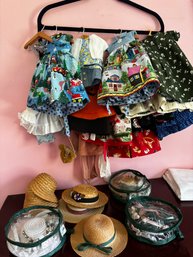 Beautifully Crafted Assorted Doll Clothes And Accessories (Doll BR)