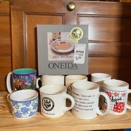 Lot Of Mugs From A Dentists Home - Disney Ect.. (Basement)