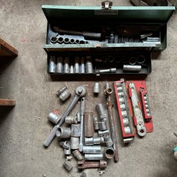 Assorted Vintage Socket Sets (incomplete) Plus Loose Sockets