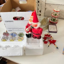 Super Nice Lot Of Vintage Holiday Decorations - See All Photos! (OA)