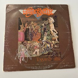 Signed Aerosmith 'Toys In The Attic' Album (MC)
