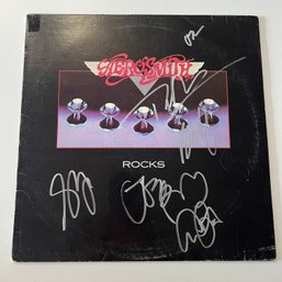 Signed Vintage Aerosmith 'Rocks' Album (MC)