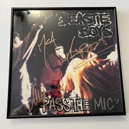 Signed Beastie Boys 'Pass The Mic' Album (MC)