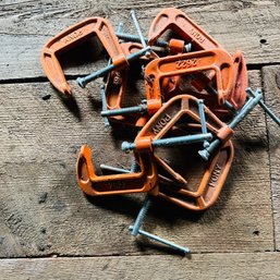 Set Of 8 C-Clamps (Barn)