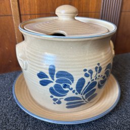 Vintage PFALTZGRAFF Folk Art Soup Tureen With Underplate (BR)