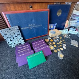 Coin Collection Including US Proof Sets 1986-94, Bicentennial Coins, Canadian Money, & More (BR)