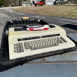 Vintage Sears Typewriter, The Electronic Communicator 2, In Case (Garage)