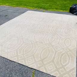 Heavy And Thick, Well Cared For Rug, 92' X 117' (Garage)
