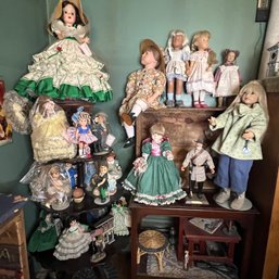 Wow! Sasha Dolls, Madame Alexander, Figures And Doll Furniture (LR)