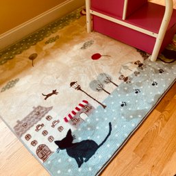 Cute 53'x73' Cat Themed Rug (UP1)