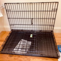 Top Paw 36' Double Door Folding Dog Crate (UP1)