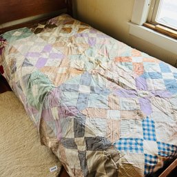Vintage Patchwork Quilt (Upstairs Hallway)