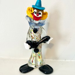 Vintage Murano Glass Clown (LR)