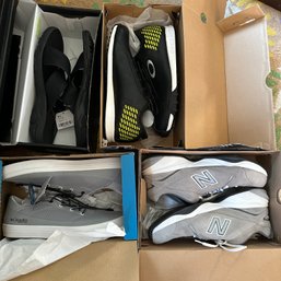 Assorted Mostly Brand New Size 12 Men's Shoes - Oakley, New Balance, Columbia, And More (Office)