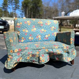 Vintage Handmade Doll Couch - See Descr. (Garage)