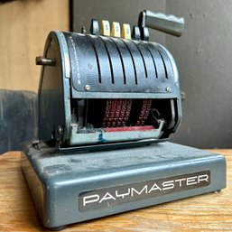 Vintage PAYMASTER Check Writer