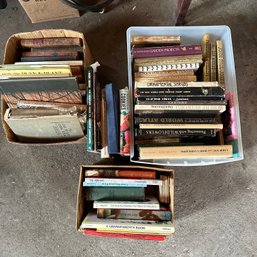 Vintage/Antique Book Lot - Mostly Cooking, Gardening, Some Children's Titles