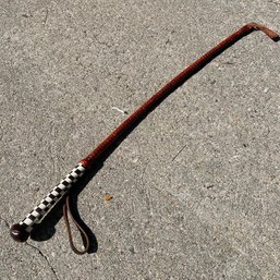 Vintage/Antique Leather Riding Crop Whip  (Living Room)