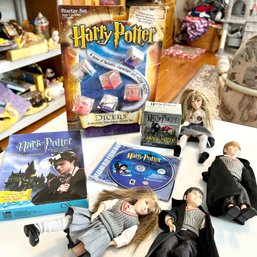 HARRY POTTER COLLECTIBLES: DICERS Game, Snow Globe, Action Figures, Valentines, Etc (LR)