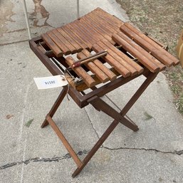 Vintage Marimba Wooden Xylophone With Wooden Stand (Garage Left)