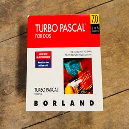 Turbo Pascal For Dos - Books And Discs (Ell)