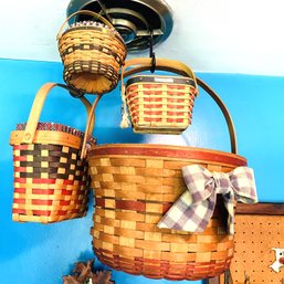 4 Longaberger Baskets, Wtih 1 Hostess Appreciation Basket And More (kitchen)