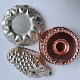 Vintage Decorative Metal Molds