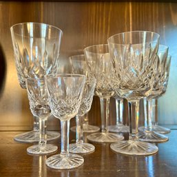 WATERFORD Crystal Stemware Lot, Various Sizes (DR)