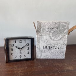 New Bulova Alarm Clock In Box #2 (NH)
