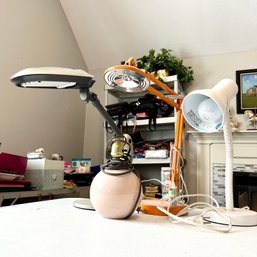 Assorted Desk Lamp Lot (LR)