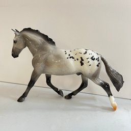 2022 Breyerfest Rotating Draft Surprise Glossy Leopard Apaloosa Horse Figure With Bag (EF)