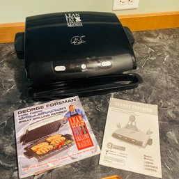 George Foreman Lean Mean Fat Grilling Machine - Tested & Working (Kitchen)