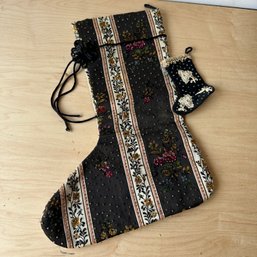 Pair Of Vintage Beaded Stockings (DC)