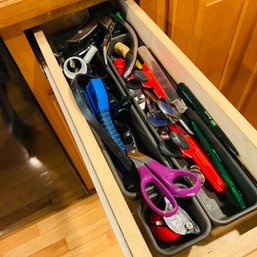 Drawer Full Of Clips, Scissors, Wine Openers & More (Kitchen)