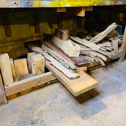Scrap Wood Pile (Basement Workshop)