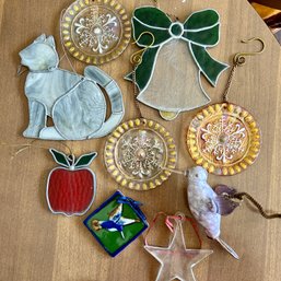 Decorative Stained Glass SUN CATCHERS & Other Hanging Decor (DR)