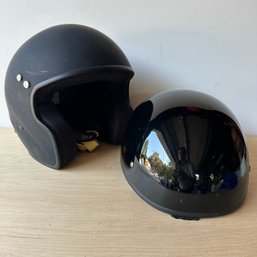 Pair Of Motorcycle Helmets (DC)