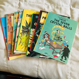 Adventures Of Tintin Paperback Books (Bedroom 3)